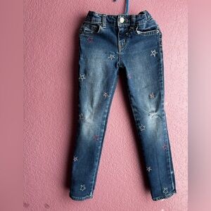 Cat & Jack Blue Star Skinny Jeans
